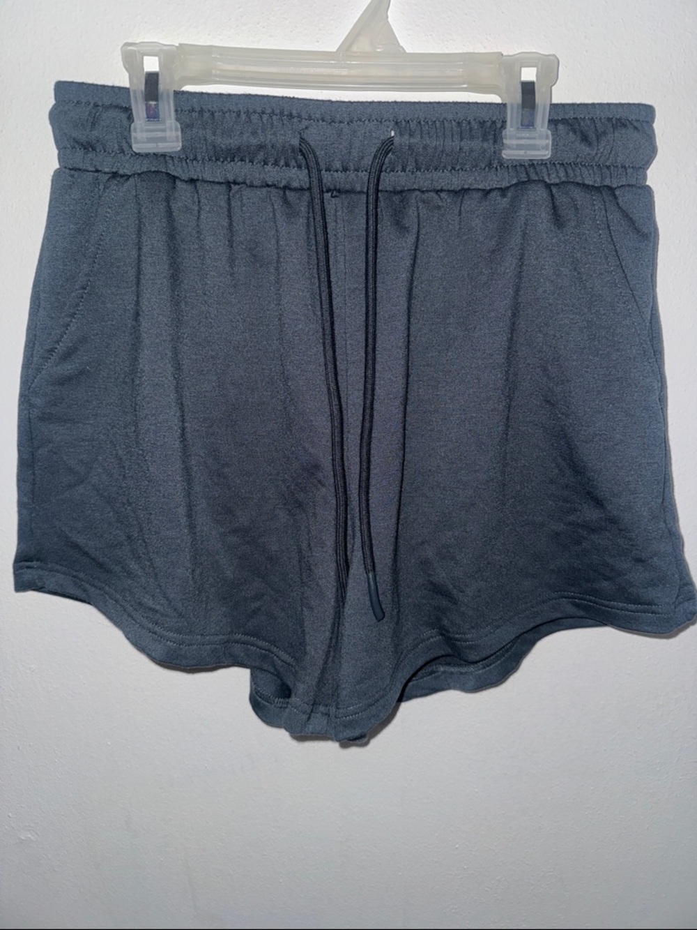 Amazon Women's Athletic Knit Drawstring Shorts - Charcoal Gray